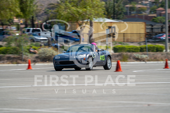 SCCA San Diego Region Solos Auto Cross Event - Lake Elsinore - Autosport Photography (865)