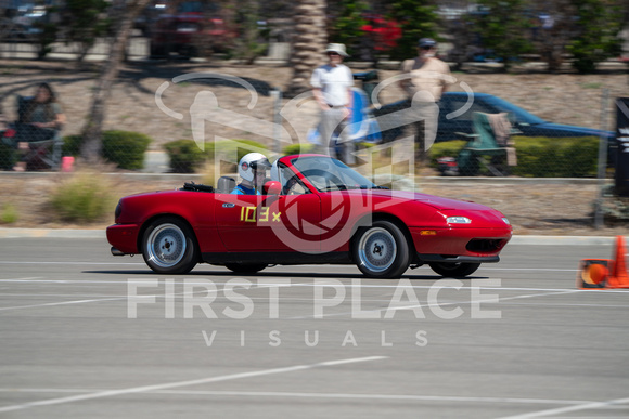 SCCA San Diego Region Solos Auto Cross Event - Lake Elsinore - Autosport Photography (1027)