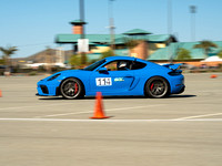#114 Blue Porsche