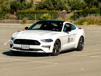 #7 White Mustang