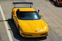 #501 Yellow Corvette