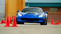 #704 Blue Corvette