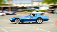 #850 Blue Corvette