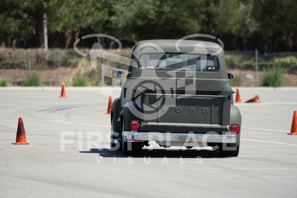 SCCA San Diego Region Solos Auto Cross Event - Lake Elsinore - Autosport Photography (1962)