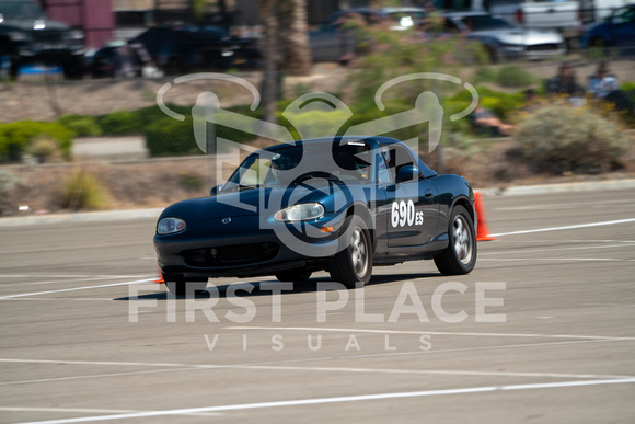 SCCA San Diego Region Solos Auto Cross Event - Lake Elsinore - Autosport Photography (1093)