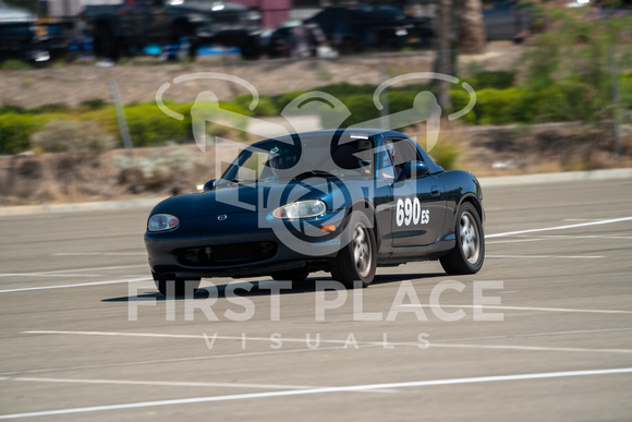 SCCA San Diego Region Solos Auto Cross Event - Lake Elsinore - Autosport Photography (1094)