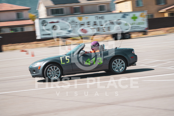SCCA San Diego Region Solos Auto Cross Event - Lake Elsinore - Autosport Photography (392)